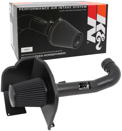 K&N 71-3082 Cold Air Intake System: Dry-Flow Air Filter