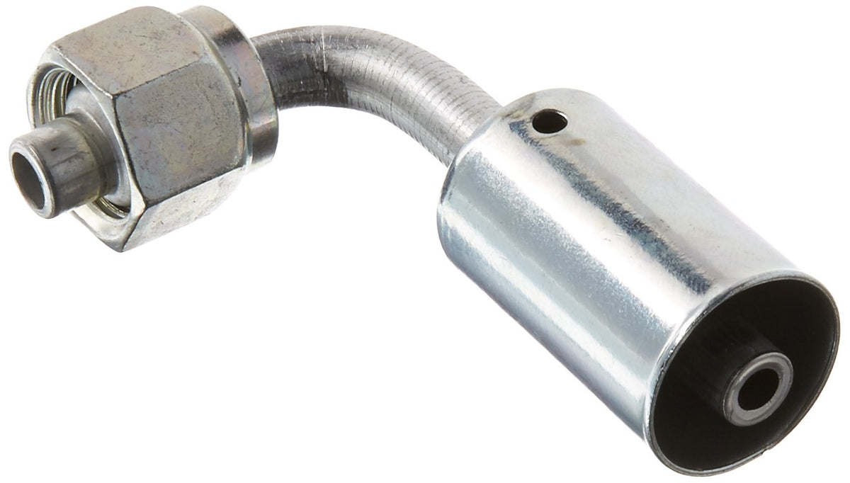 Gates G45592-0606 Female SAE Tube O Ring Nut Swivel 90 Bent Tube