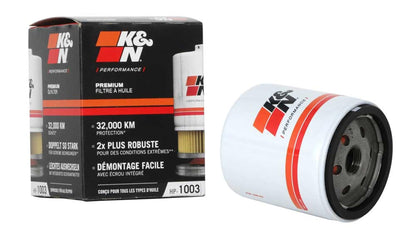K&N HP-1003 Oil Filter: 20,000 Mile Engine Protection