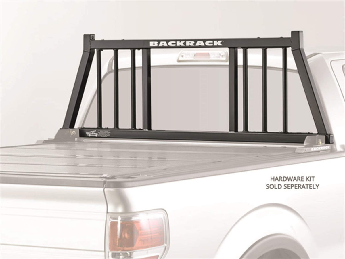 Backrack 147TR RealTruck BACKRACK Three Round Rack Frame Only – Black, No Drill – 147TR – Fits 1999-2025 Ford F-250/F-350/F-450; 2017-2025 Ford F-550