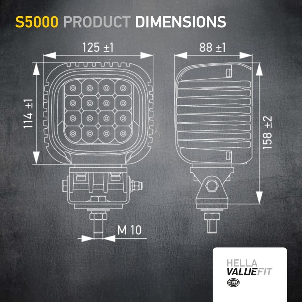 HELLA 357109231 Hella - 357109231 - WORKLIGHT WA 0GR MD12-30DT S5000 2.