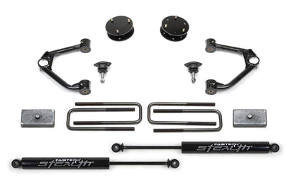 FABTECH K1126M Fabtech K1126M Budget Lift System w/Shock 3.5 In. Lift Incl. Stealth Shocks Budget Lift System w/Shock