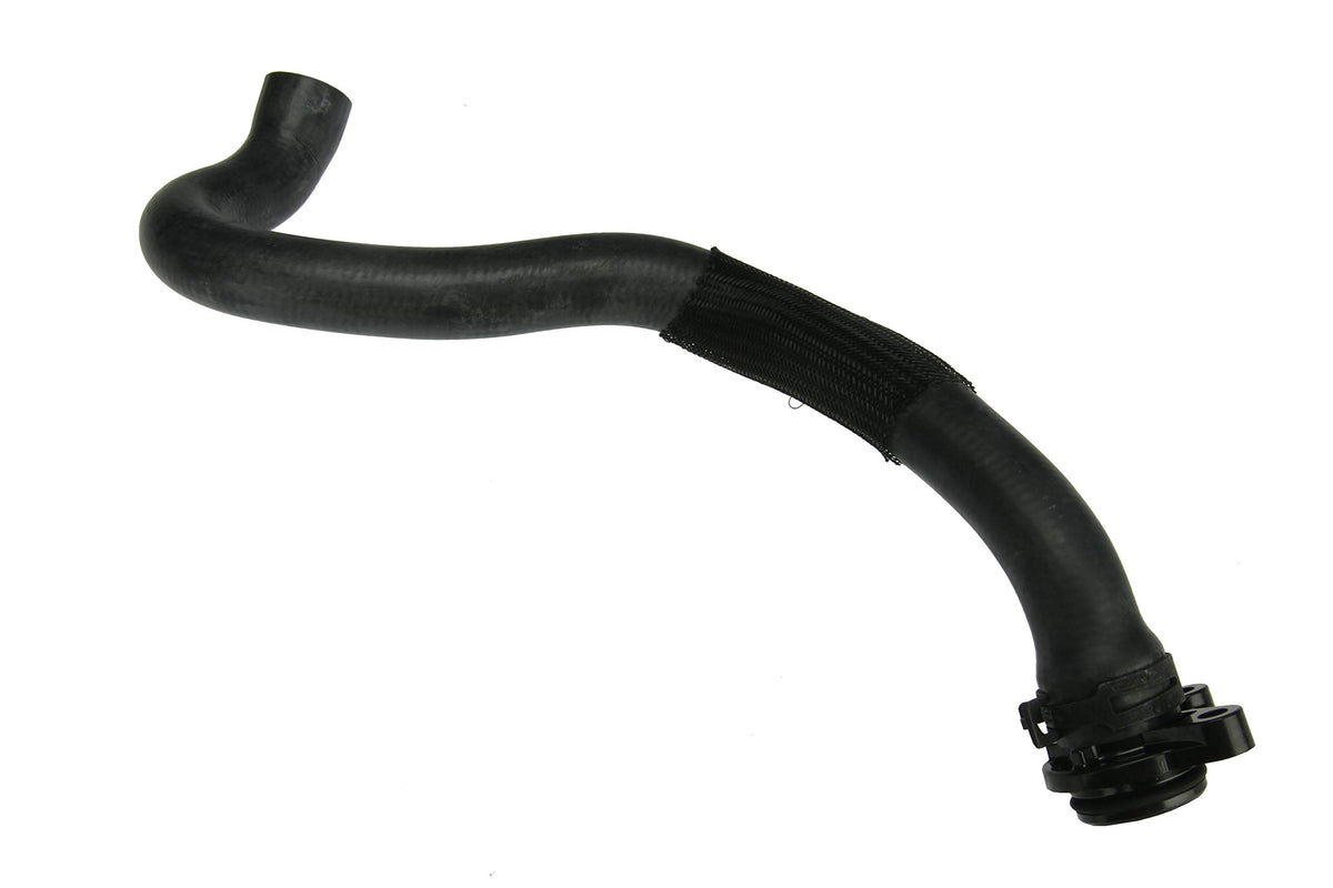 URO Parts 11537598234PRM Cooolant Hose, Metal Connector vs OEM Plastic