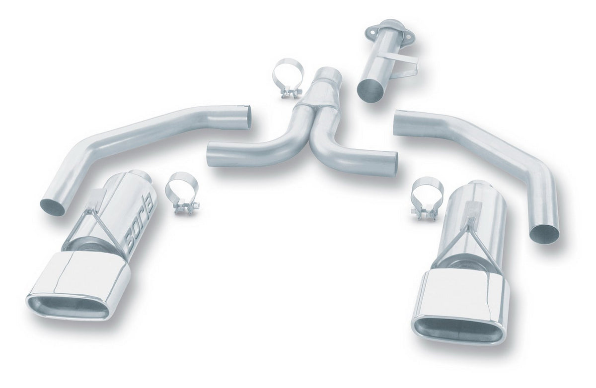 BORLA 140082 BORLA 140082 Cat-Back Performance Exhaust System for 1986-1991 Chevrolet Corvette (C4) 5.7L V8 Automatic/Manual Transmission Coupe/Convertible (EXCEPT ZR1).