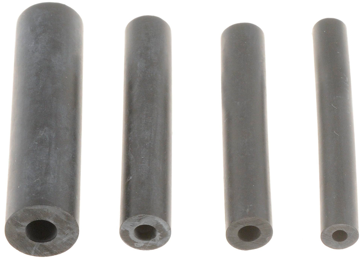 DORMAN 47430 Dorman 47430 1/8, 5/32, 3/16, 1/4 In. Soft Black Vacuum Tubing Connector Assortment, 4 Piece Universal Fit