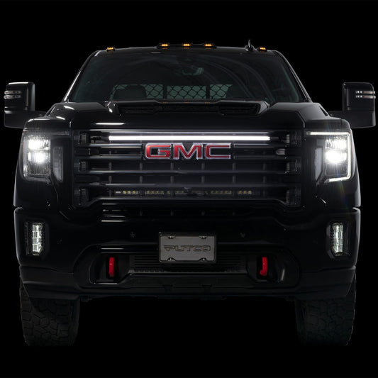 Putco 310037 Putco Virtual DRL LED Grille Lights - 37" Light Bar - Fits Chevy Silverado/GMC Sierra 15-25, Ford SuperDuty F250+ 11-25