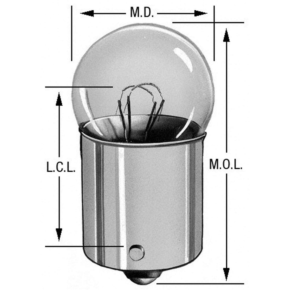 WAGNER 631 Wagner Lighting 631 Standard Multi-Purpose Light Bulb Box of 10