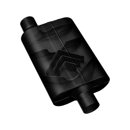 FLOWMASTER 942041 Flowmaster 942041 40 Delta Flow Muffler - 2.00 Offset In and 2.00 Center Out - Aggressive Sound