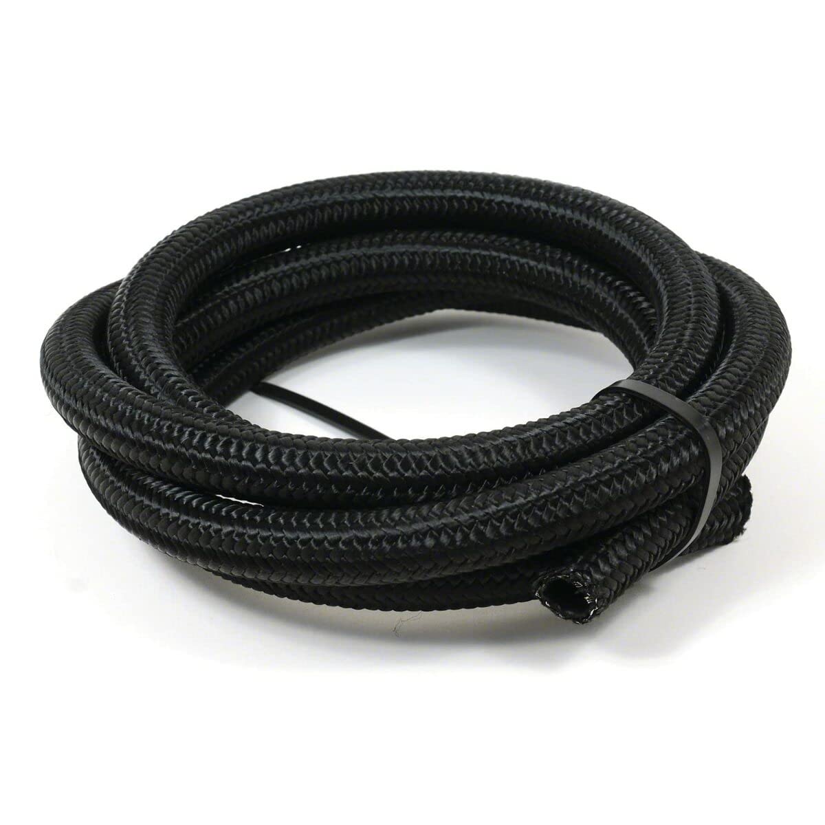 SPEEDFX 5350806 Speedfx 5350806 BLK NYLON SS BRD HOSE -8AN X 6'
