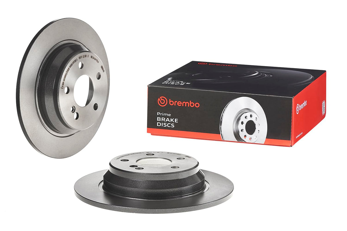 BREMBO 08B84411C02 Brembo 08.B844.11 UV Coated solid Rear Brake Rotor MERCEDES-BENZ OE# A2304230712