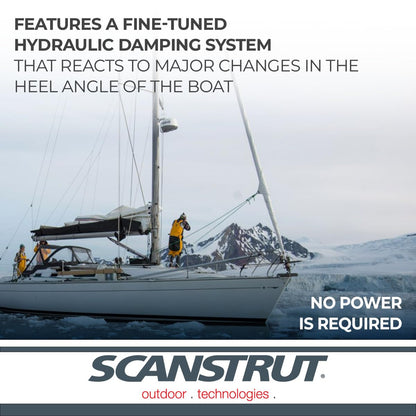 SCANSTRUT LMM-1 Scanstrut LMM-1 Self-Leveling Radar Mount for 2kW/4kW Raymarine, Garmin, and Navico BR24/3G/4G Radomes - Mast-Mounted