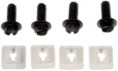 DORMAN 785-126 Dorman 785-126 License Plate Fasteners- 1/4 in. x 5/8 in., 8 Pack