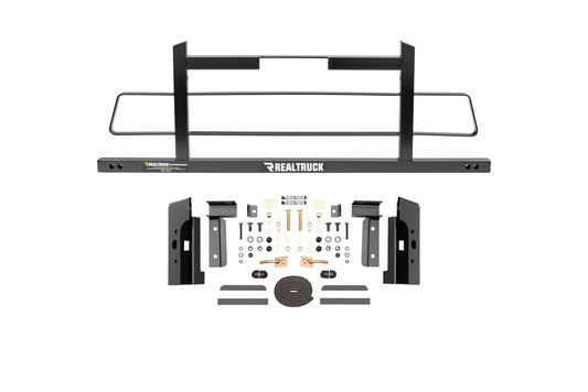 BACKRACK 50120 RealTruck BACKRACK Hardware Kit for use w/Wide-Top Tonneau, Black, No Drill | 50120 | Fits 2007-2018 Chevrolet/GMC Silverado/Sierra 1500; 2007-2019 Chevrolet/GMC Silverado/Sierra 2500/3500 HD