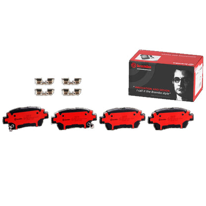 BREMBO P83051N Brembo P83051N Premium Ceramic Front Disc Brake Pad Set BYD/TOYOTA/TOYOTA (FAW) OE# 044650W050