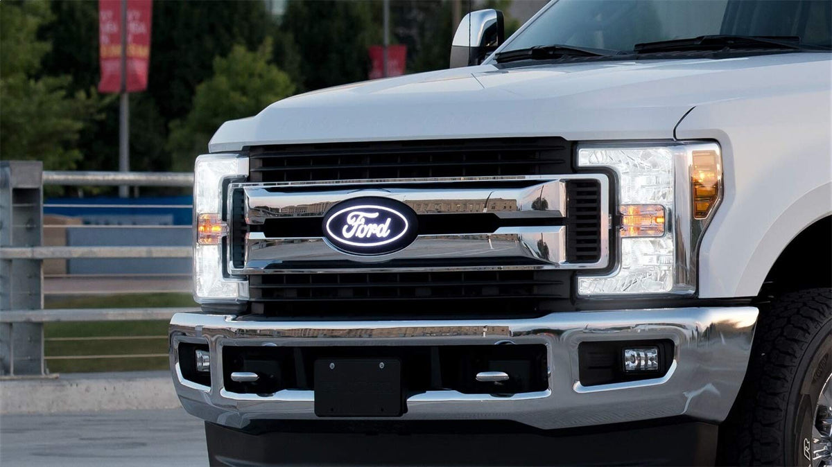 PUTCO 92601 Putco 92601 Luminix Ford Led Emblems Front White Luminix Ford Led Emblems