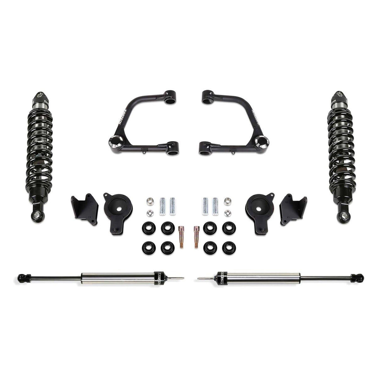 FABTECH K7090DL Fabtech - 2022 Tundra 4WD 3in UCA Kit w/Uniballs/DLSS 2.5 COs/Rr DLSS Shocks/Rr Air Bag Spacers (K7090DL)