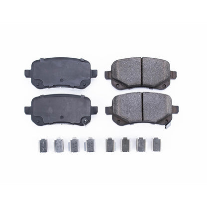 Powerstop 17-1326 Z17 Replacement Ceramic Brake Pads Rear