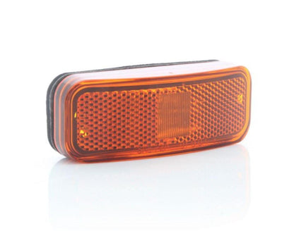 OPTRONICS MCL40ABBP Optronics - MCL40ABBP - 2LED YLW MARKER LIGHT W/REFLEX LENS