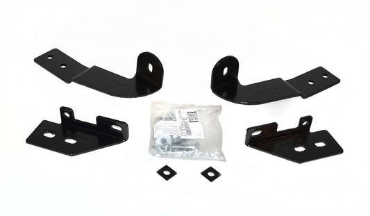 GO RHINO 55645 Go Rhino 55645 RC2 Bull Bar - Mounting Bracket Kit Only for 10-23 Ram 1500, 1500 Classic, 1500, Textured Black