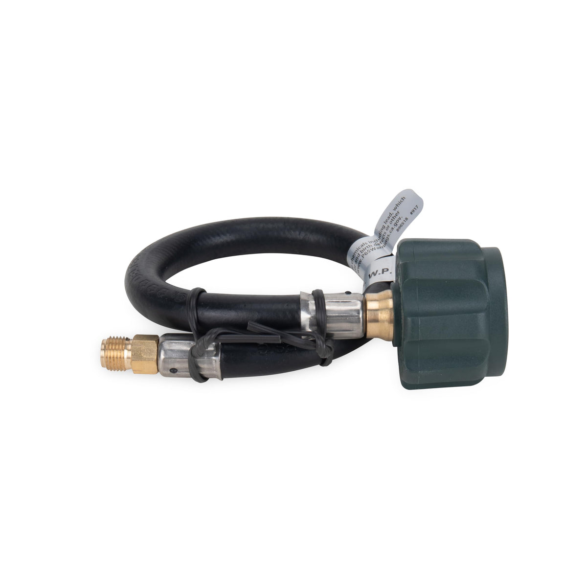 CAMCO 59053 Camco 12-Inch Pigtail Propane Hose Connector - ACME nut and 1/4" inverted male flare connections - Connects Propane Cylinder to your RV or Trailer Propane Regulator (59053)