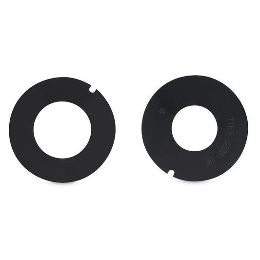 DOMETIC 385311462 Genuine Dometic OEM Rubber Toilet Seal Kit | 2001 Toilets & Newer | Simple RV Toilet Repair or Replacement Part | Black - (385311462)