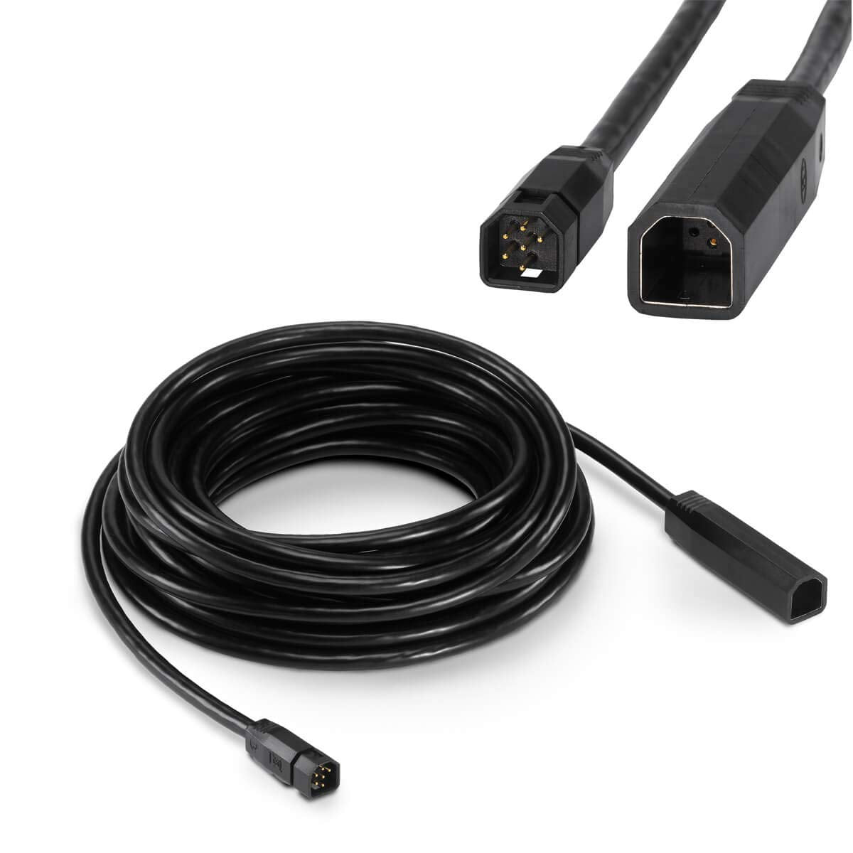 HUMMINBIRD 720096-2 Humminbird 720096-2 ECM30 Transducer Extension Cable, 30-Feet,Black