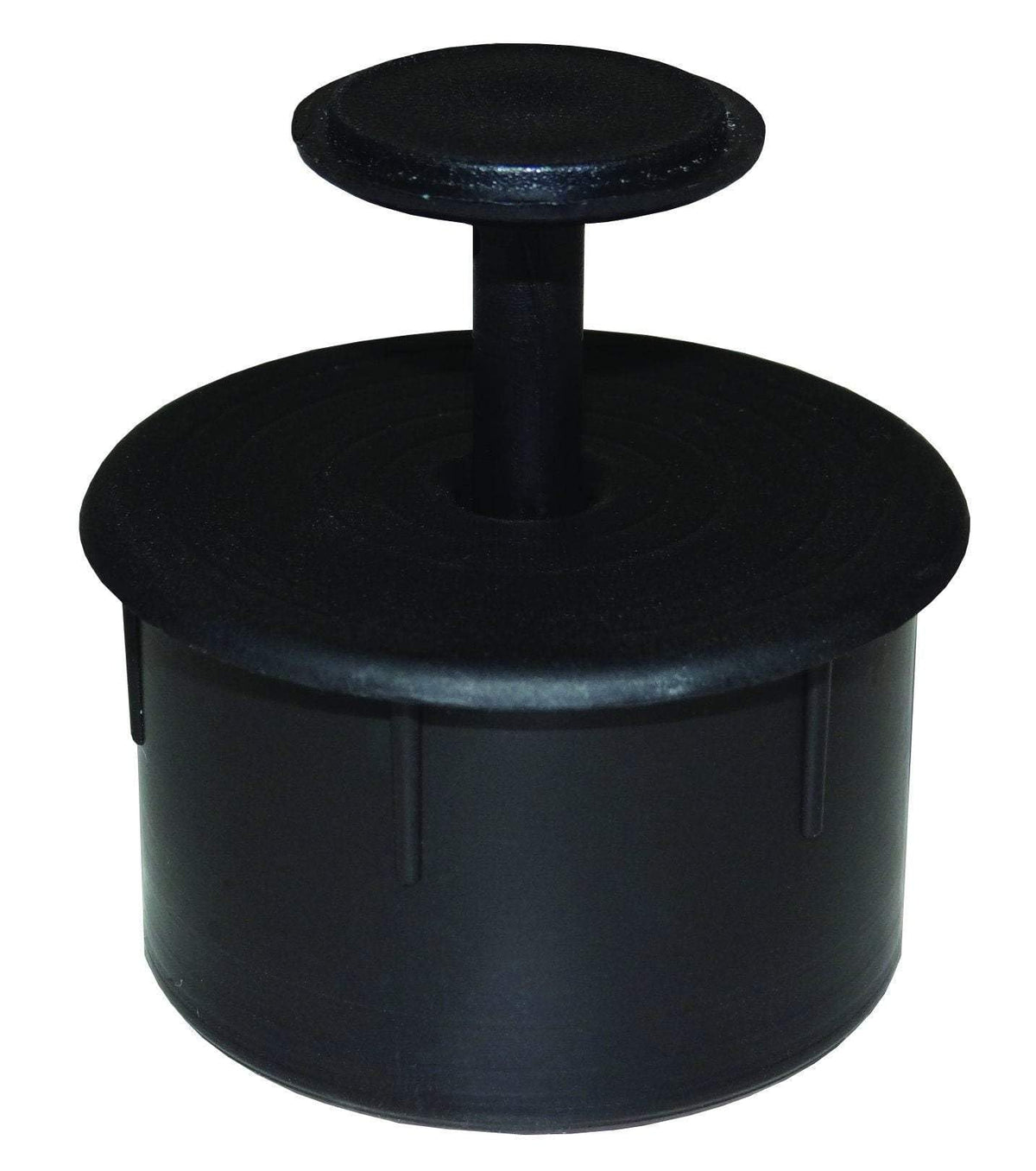 T-H MARINE PBP-1-DP T-H Marine Pedestal Base Plug, Molded Deck Insert Seals Empty Base, Keeps Water Dirt Debris Out, Fits 1.75–1.77 in Pedestal Base Opening, Slide Pin Removal, Black