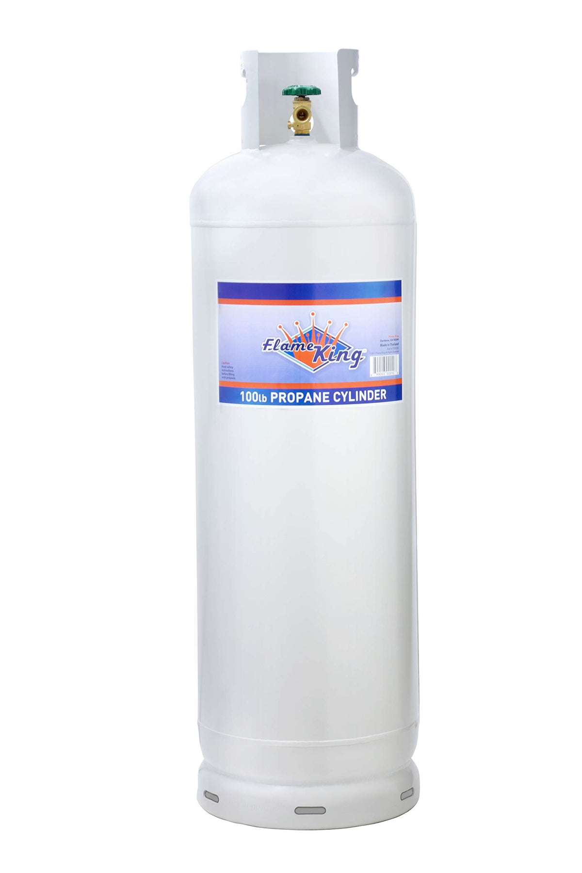 Flame King YSN100 23 Gal) Steel Propane Tank Cylinder with POL
