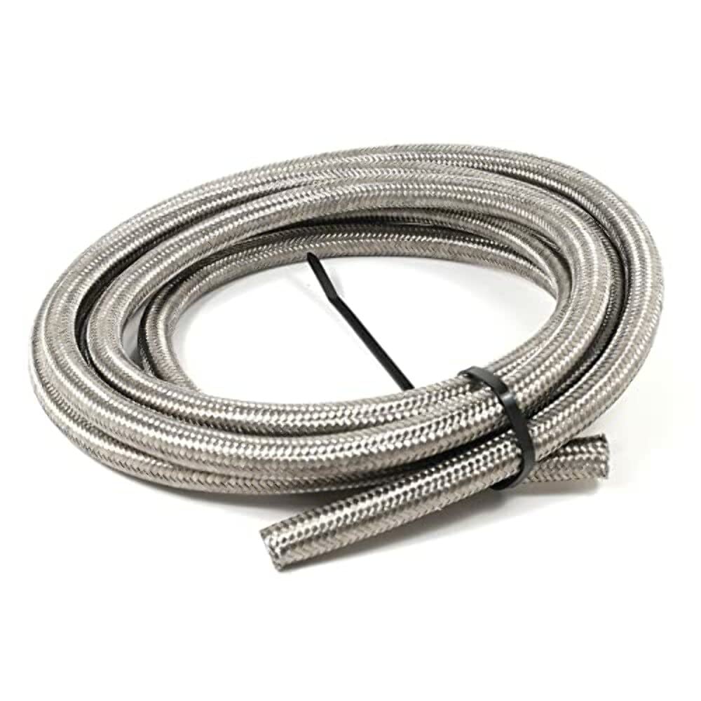 SPEEDFX 5320620 Speedfx 5320620 DBL BRD SS RACING HOSE -6AN X 20'