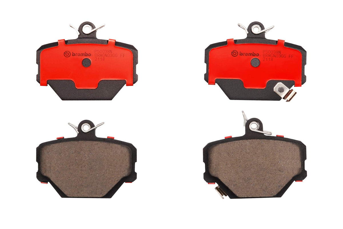BREMBO P50038N Brembo P50038N Premium Ceramic Front Disc Brake Pad Set SMART OE# A4514210110