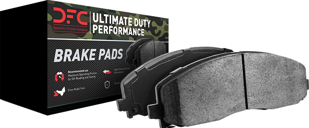 Dynamic Friction 1400-1333-00 DFC Front Ultimate Duty Performance Brake Pads