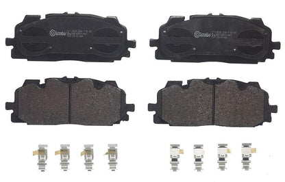 BREMBO P85165 Brembo P85165 Low-Met Front Disc Brake Pad Set AUDI OE# 4K0698151
