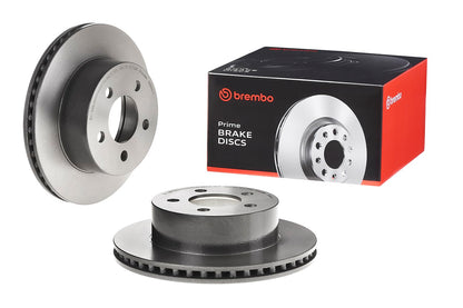 BREMBO 09990511C02 Brembo 09.9905.11 UV Coated Pillar Vented Front Brake Rotor JEEP OE# 5016434AA