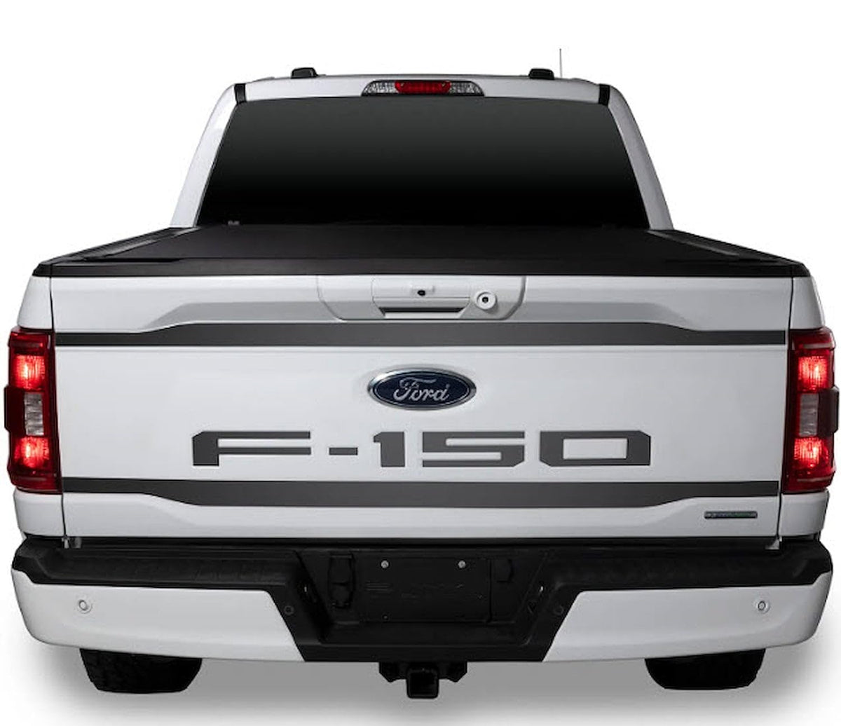 PUTCO 55559BPFD Putco Ford F-150 Tailgate Lettering Kit - Black Platinum - Cut Lettering - Fits Ford F150 2021-2027