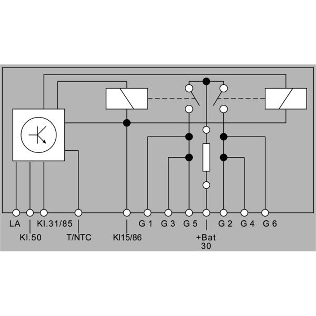 Hella 008188071 Control Unit, 12V 4Rv