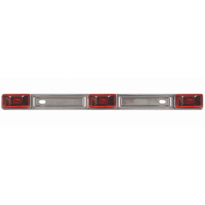 OPTRONICS MCL97RK Optronics MCL97RK LED Identification Light Bar,Red