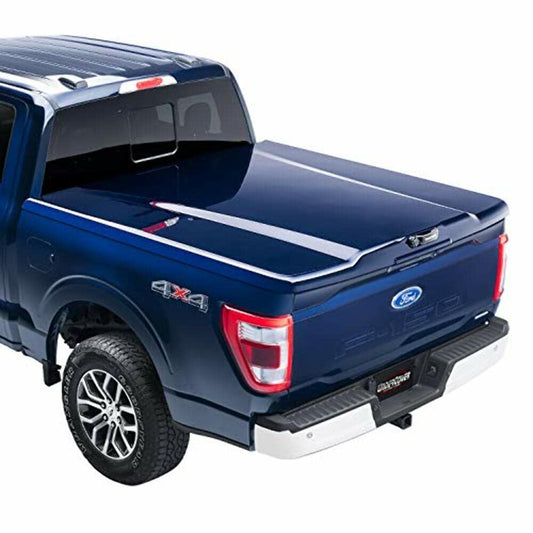 RealTruck UC2208L-UM RealTruck UnderCover Elite LX One-Piece Truck Bed Tonneau Cover – UC2208L-UM – Fits 2021 - 2025 Ford F-150 (UM - Agate Black) 5' 7" Bed (67.1")