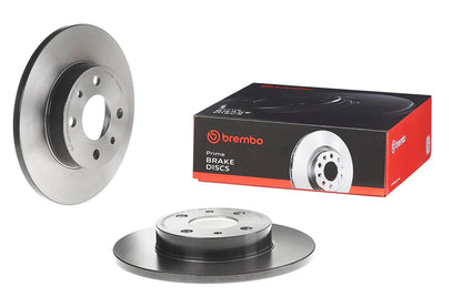 BREMBO 08508511C02 Brembo 08.5085.11 UV Coated solid Front/Rear Brake Rotor ABARTH/ALFA ROMEO/FIAT/FORD/LANCIA/YUGO OE# 7663465