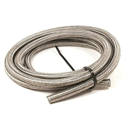 SPEEDFX 5321015 Speedfx 5321015 DBL BRD SS RACING HOSE -10AN X 15'