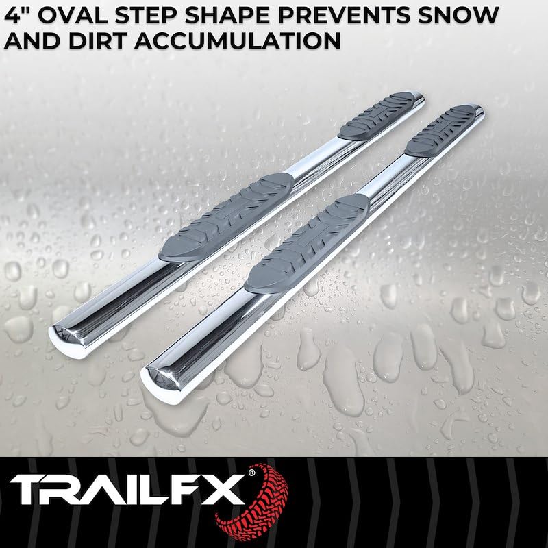 TRAILFX A1541S Trailfx Trail FX A1541S 4 INCH Oval NERF BAR PSS