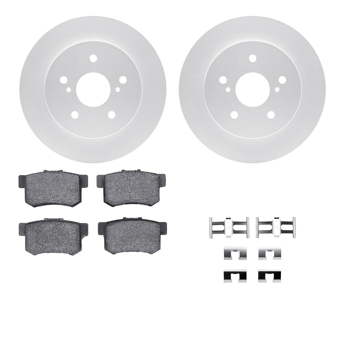 Dynamic Friction 4512-01013 Rear Brake Kit