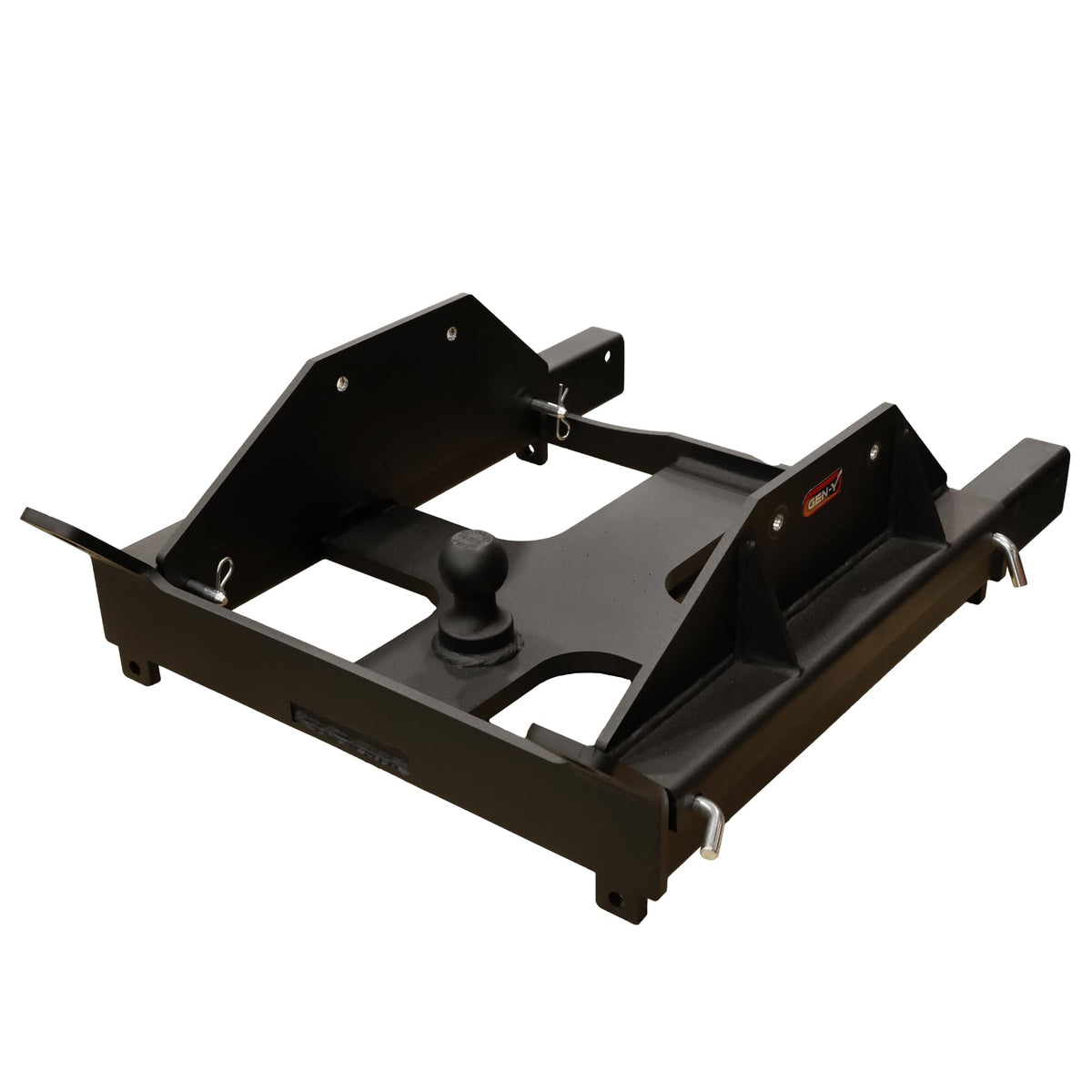 GEN-Y HITCH GH-21201 GEN-Y Hitch Advantage Combo Hitch for Q-Series & A-Series Heads, 25K Towing Capacity, Fifth Wheel & Gooseneck Adapter for Industry-Standard Rails, Made in USA