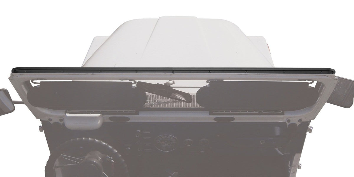 BESTOP 51209-01 Bestop Windshield Channel 5120901 for Jeep CJ7/YJ & Land Cruiser 1964-1995