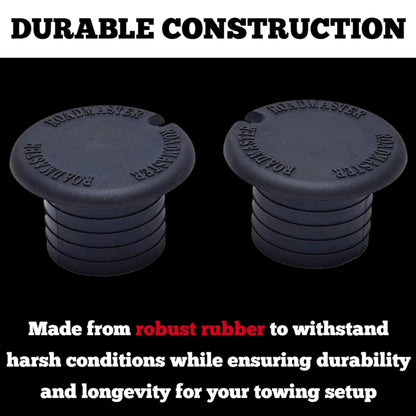 ROADMASTER 210 Roadmaster 210 Pair of Baseplate Plugs for 1-1/2" ID Tubes | Designed for EZ Twistlock Style Baseplates with Round Tubes | Replaces Baseplate Arms When Removed |