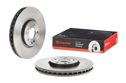 BREMBO 09A72611C02 Brembo 09.A726.11 UV Coated Front Disc Brake Rotor