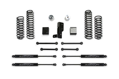 FABTECH K4205M 20-22 Jeep JL 4 Dr 4WD Diesel and 392 3" Sport System with Stealth (K4205M)