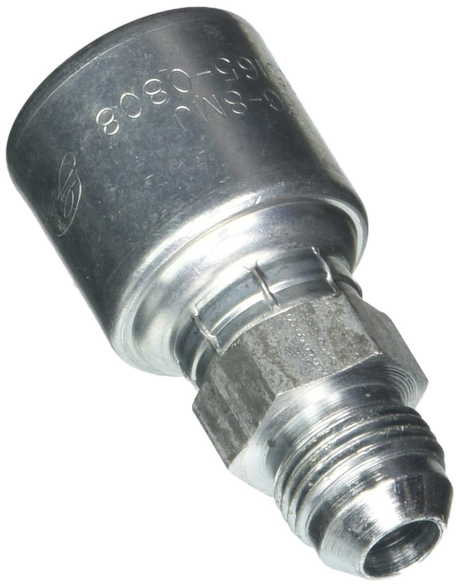 Gates G25165-0808 Male JIC 37 Flare (MegaCrimp