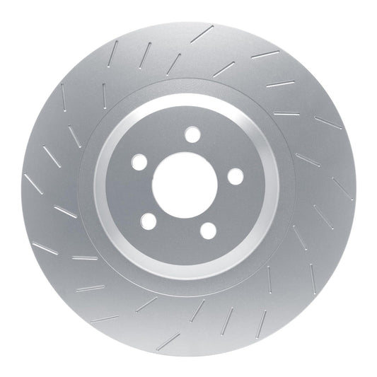 Dynamic Friction 910-40036 HI-CARBON GEOMET COATED ROTOR SLOTTED
