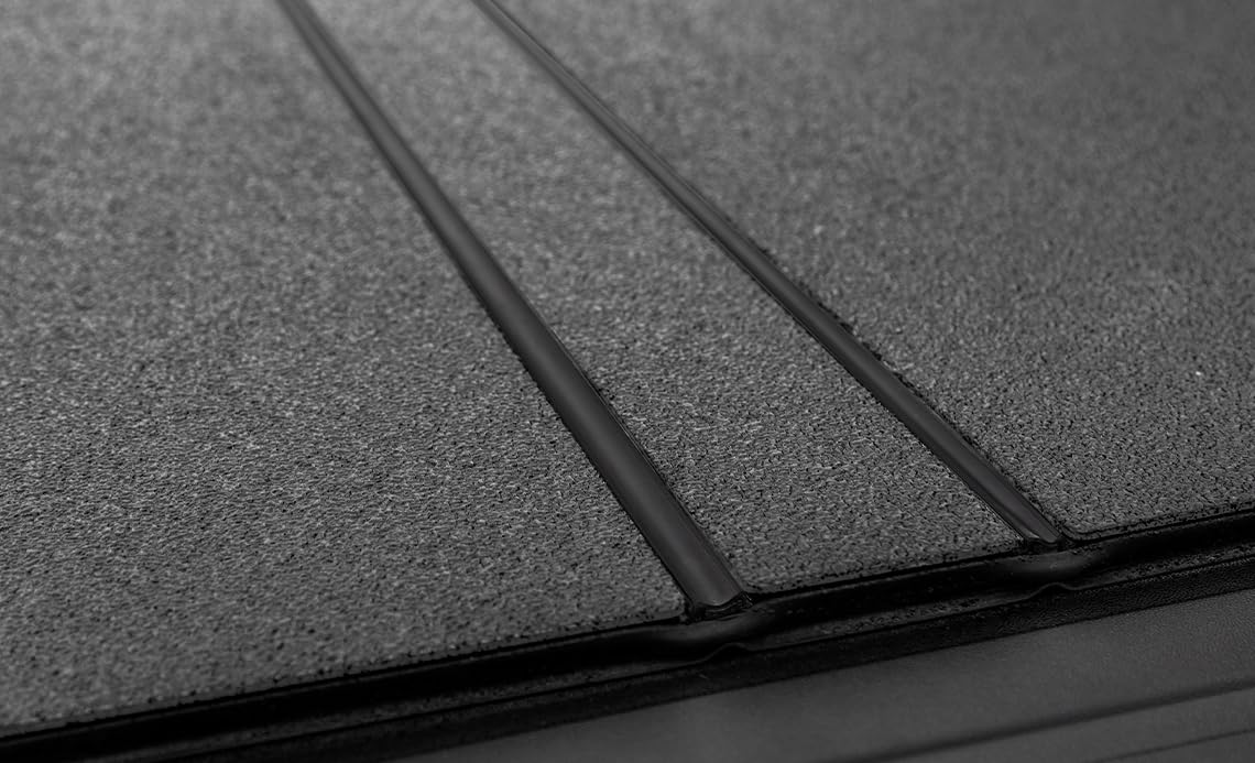 ACI B3010019 ACI Lomax Folding 15-20 Ford F-150 5.6' Box Hard Tonneau Cover Black Urethane