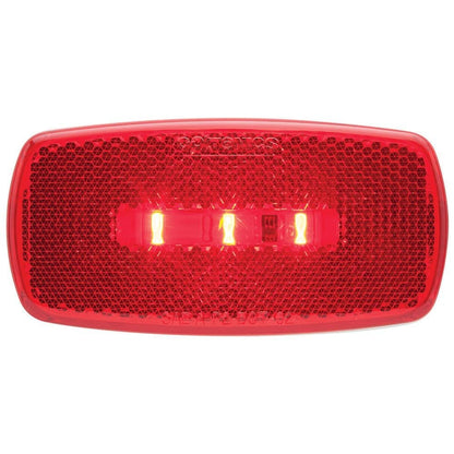 OPTRONICS MCL32RS Optronics MCL32RS Surface Mount LED Marker Clearance Light with Reflex, Red